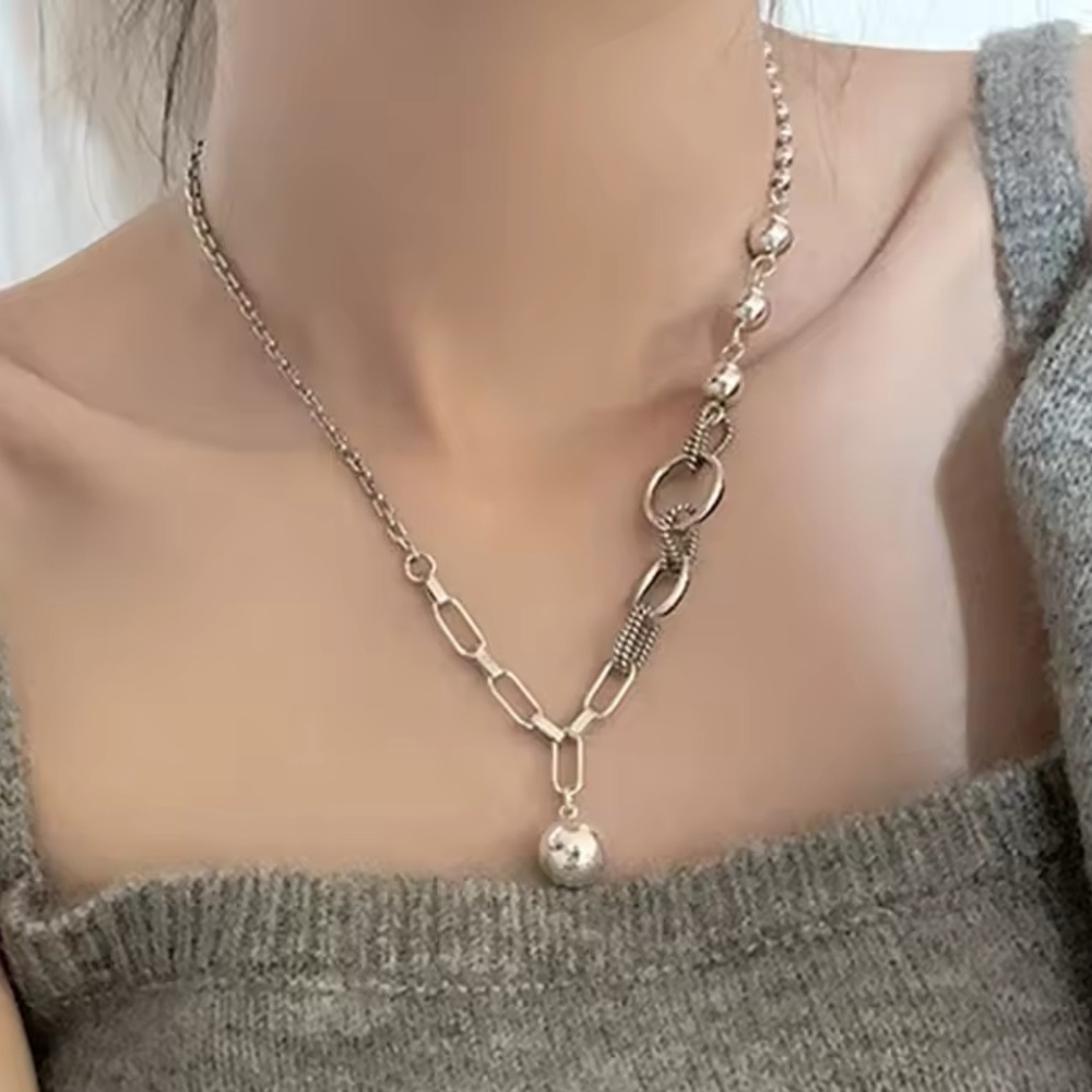 925 Foxanry Stamp Sweater Necklace